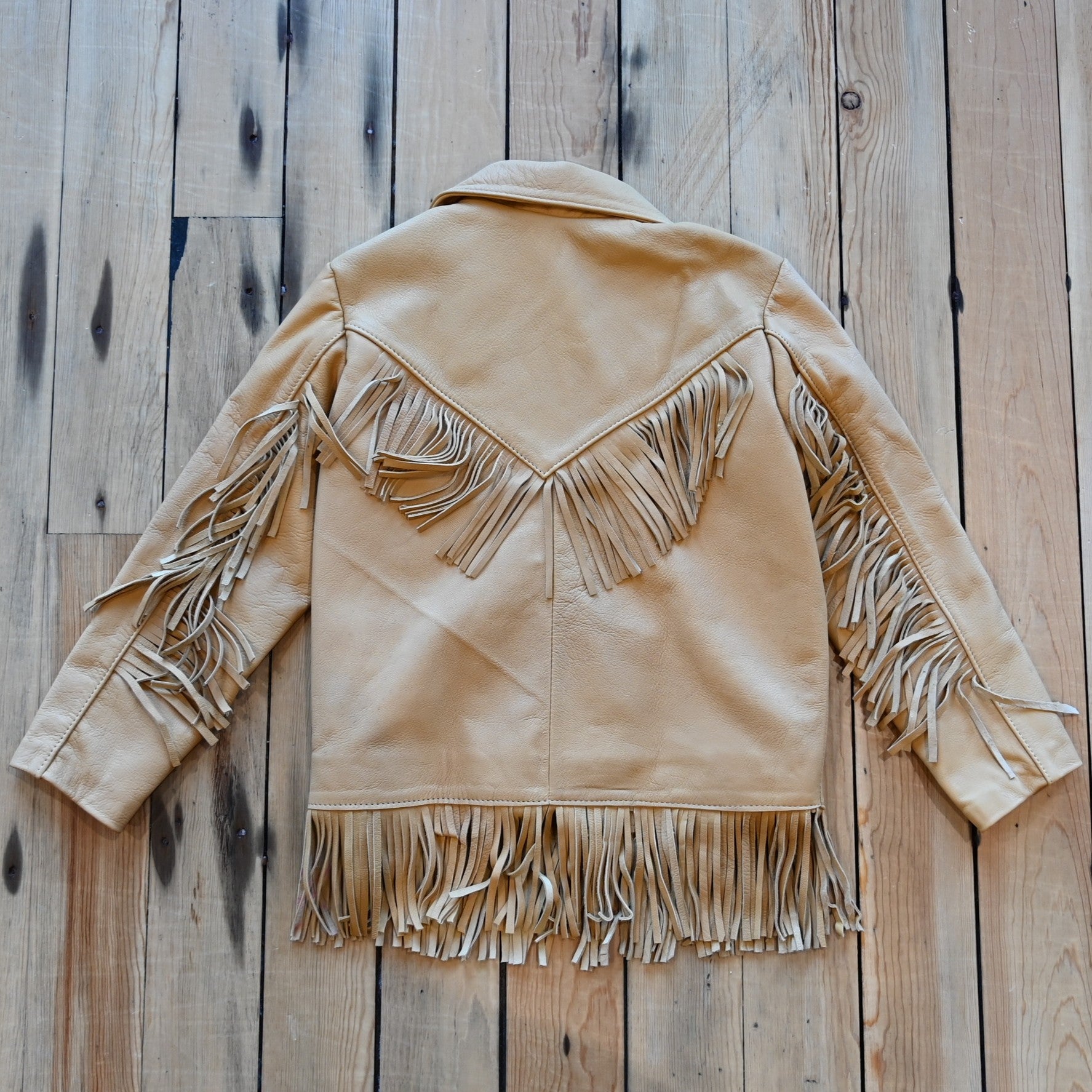 SouthBay Leather Kids Buckskin Fringe Jacket