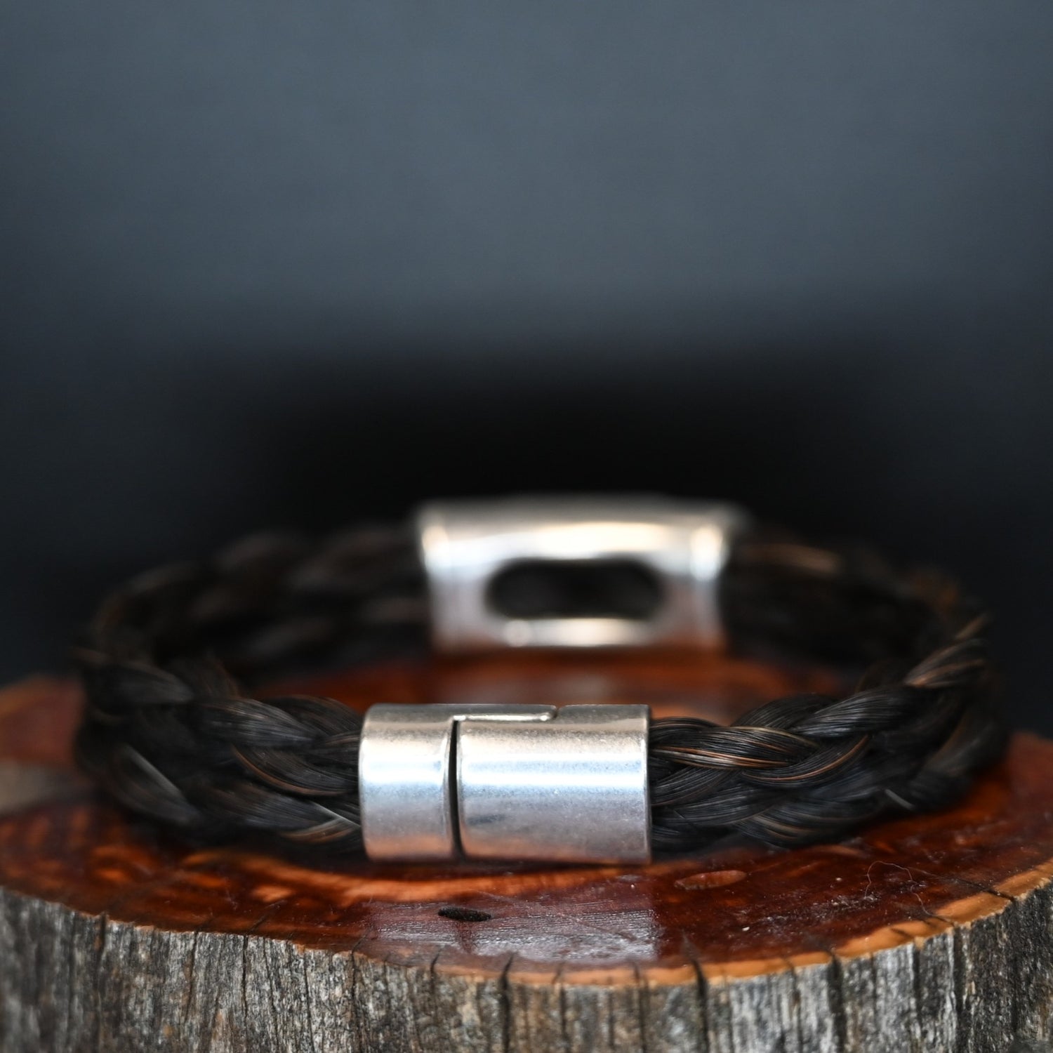 Cowboy Coll. Prescott Magnetic Clasp Bracelet view of clasp