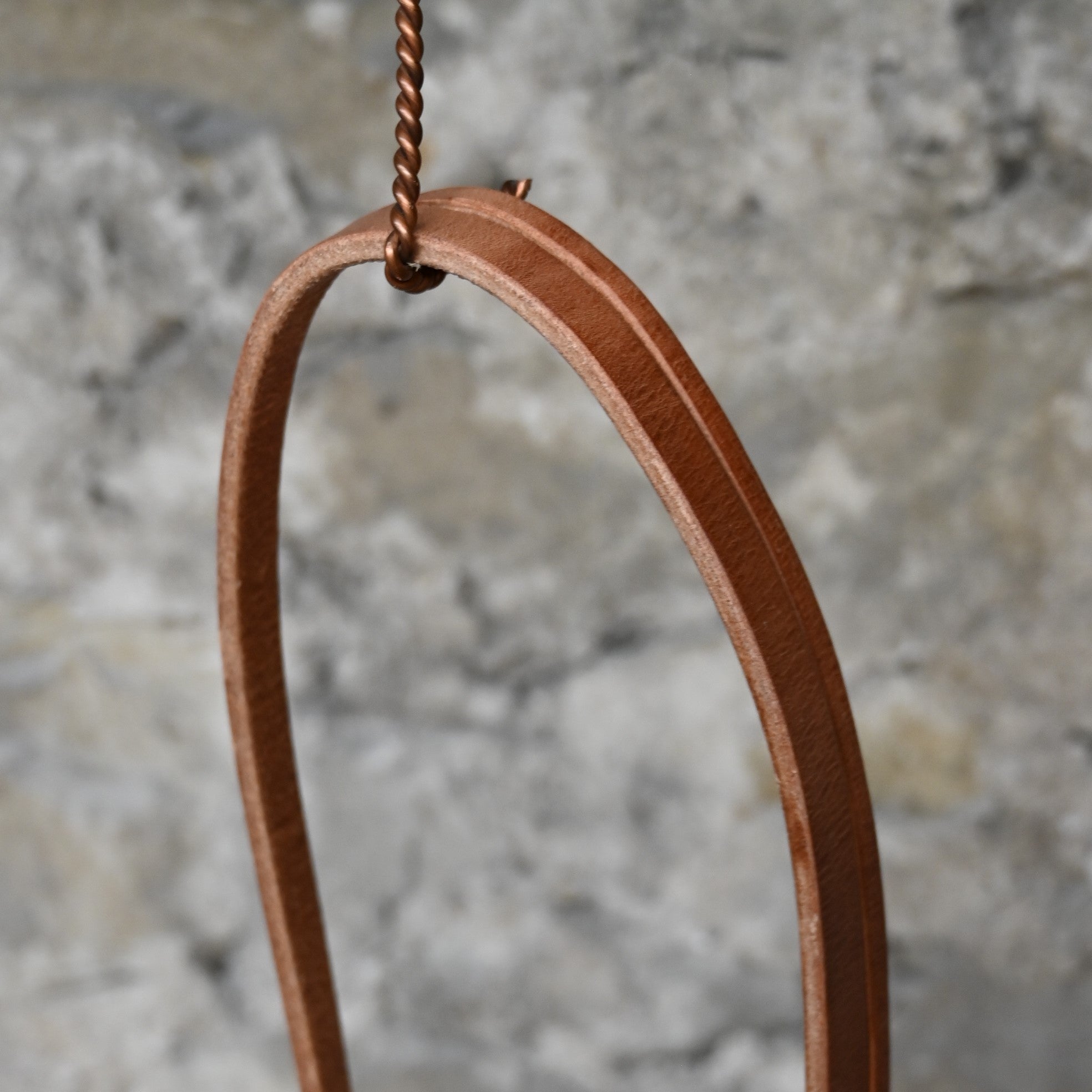 3/4" Split Ear Headstall with Single Floral Buckle view of top of headstall