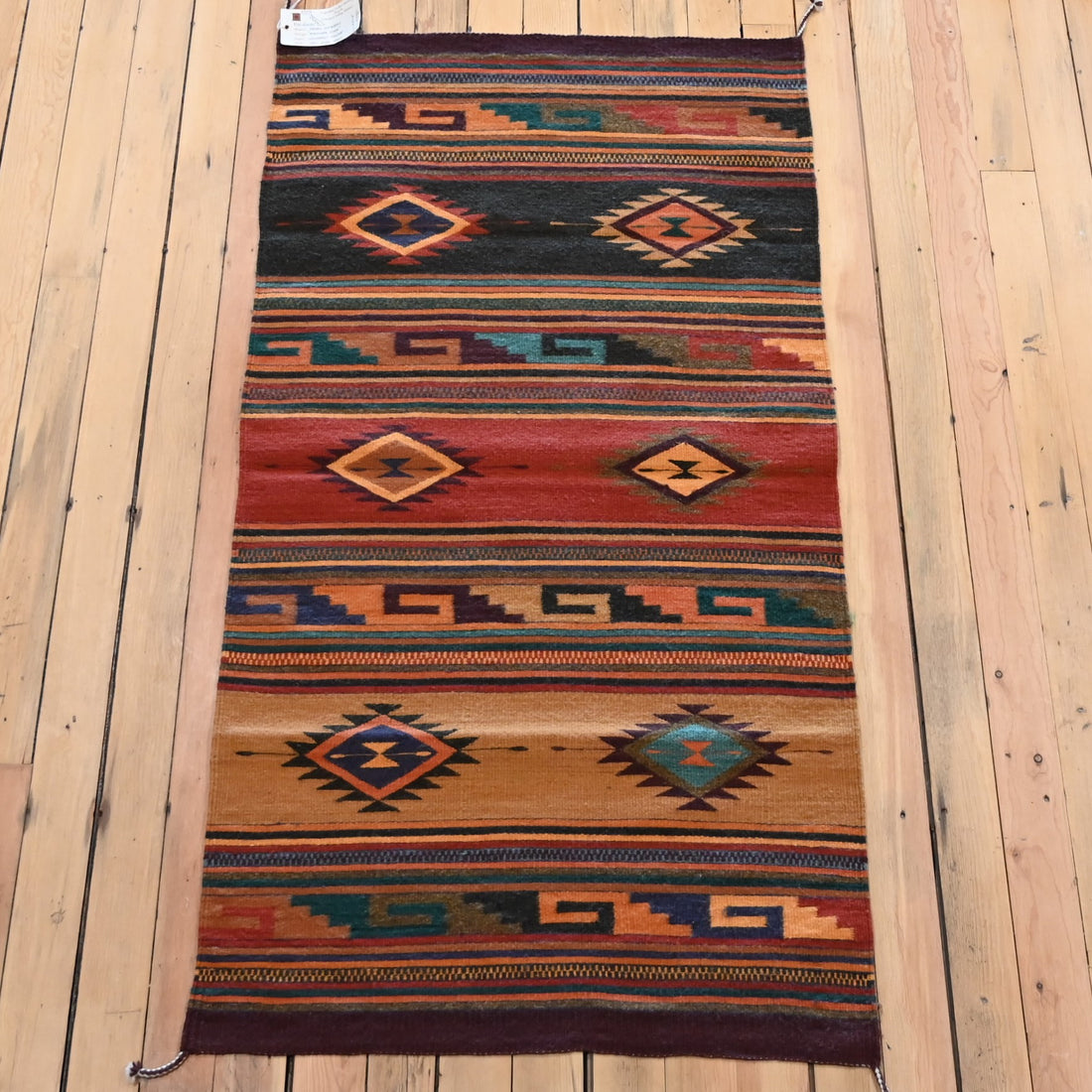 Escalante Rugs Hand Woven by Pedro Gutierrez view of rug