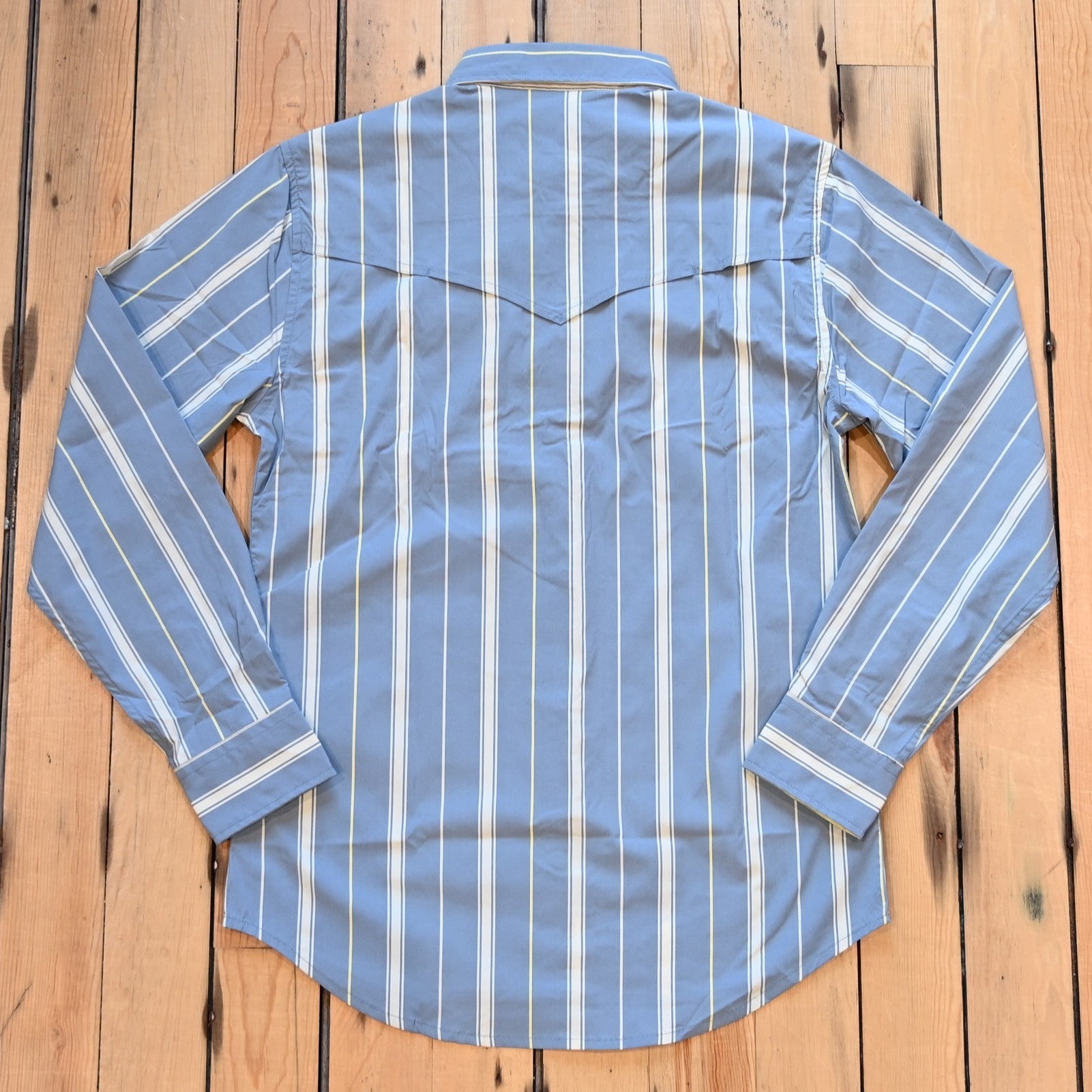 Schaefer RangeTek Western Guide Snap Shirt in Rusk with pearl snaps and vented back