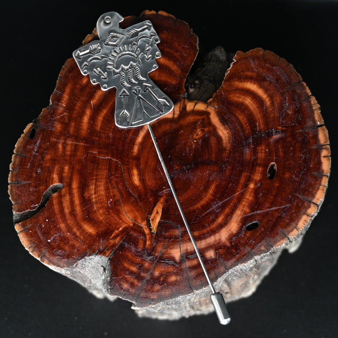View of pin