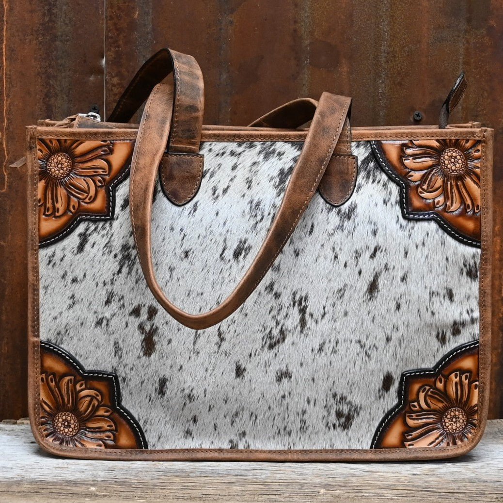 View of front of bag