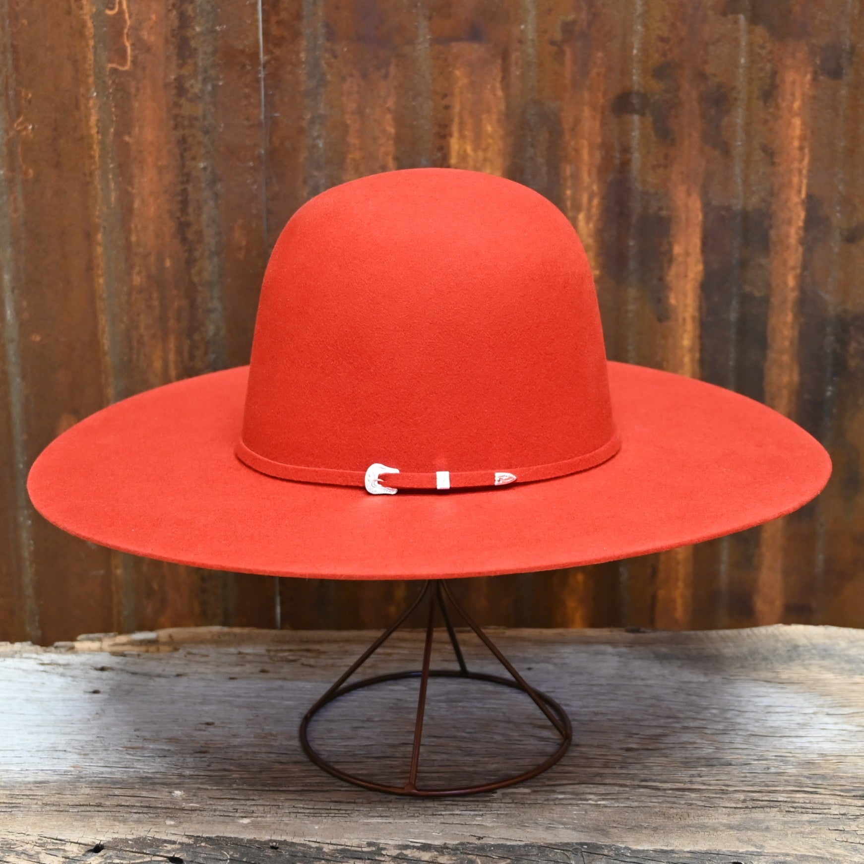 View of side of hat