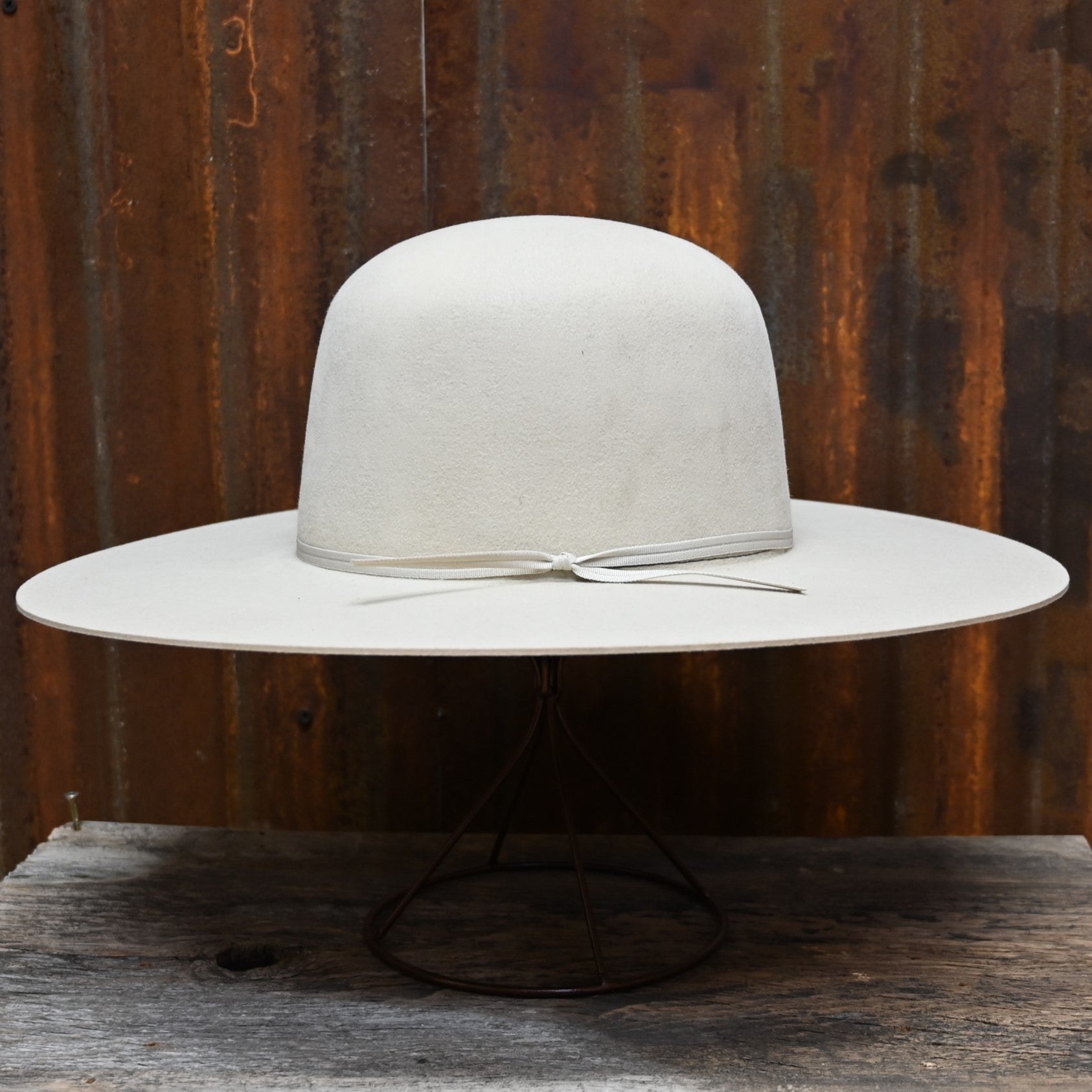 View of side of hat