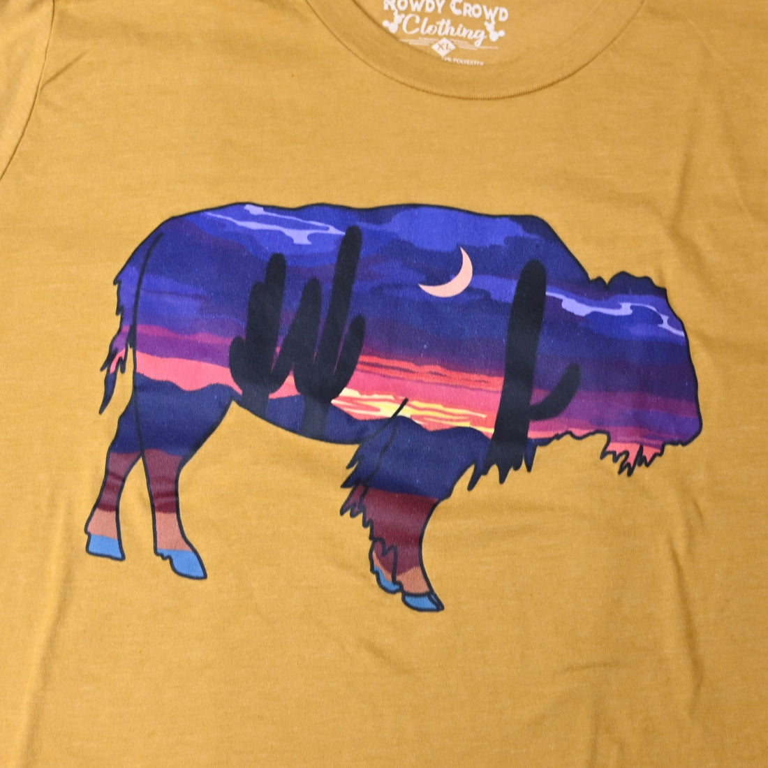 Stay Wild Tee view of design