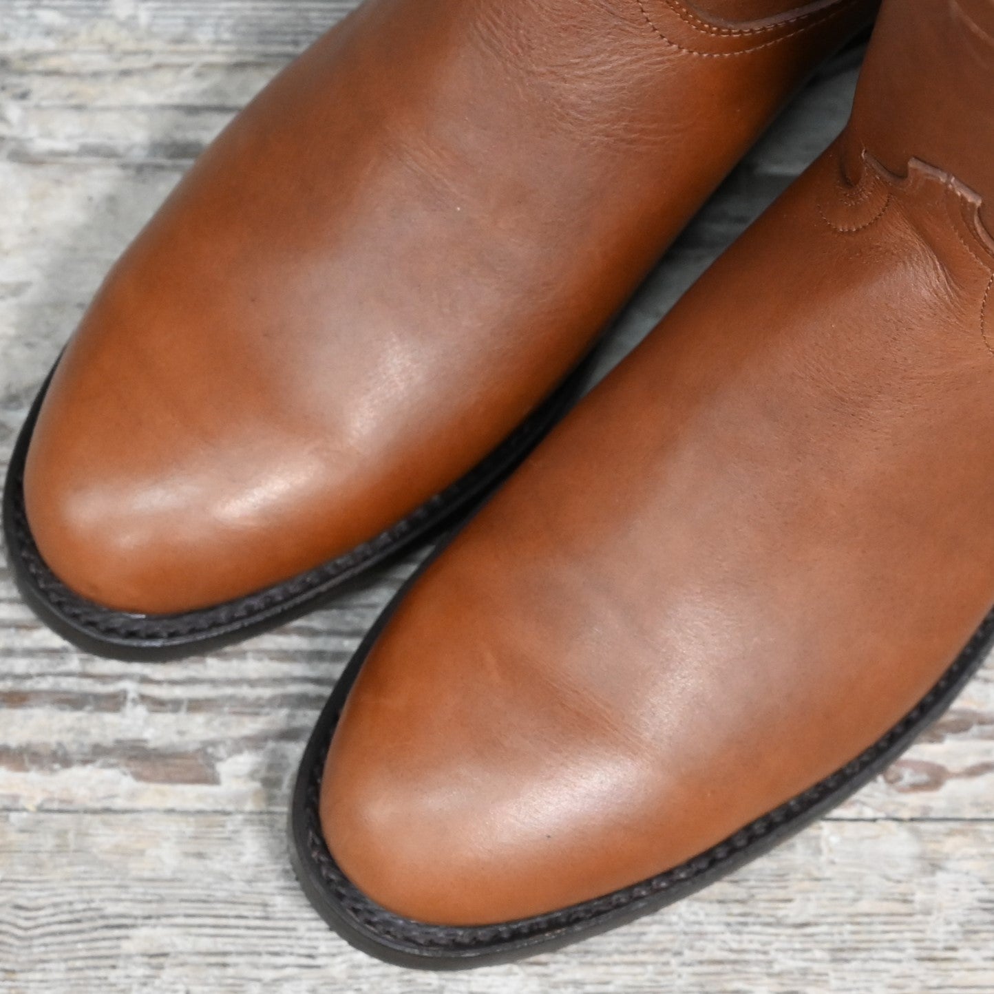 View of toe
