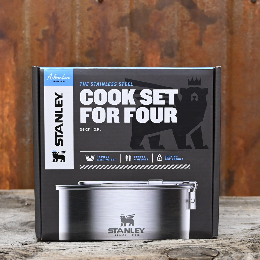 Stanley Adventure Cook Set for Four view of cook set