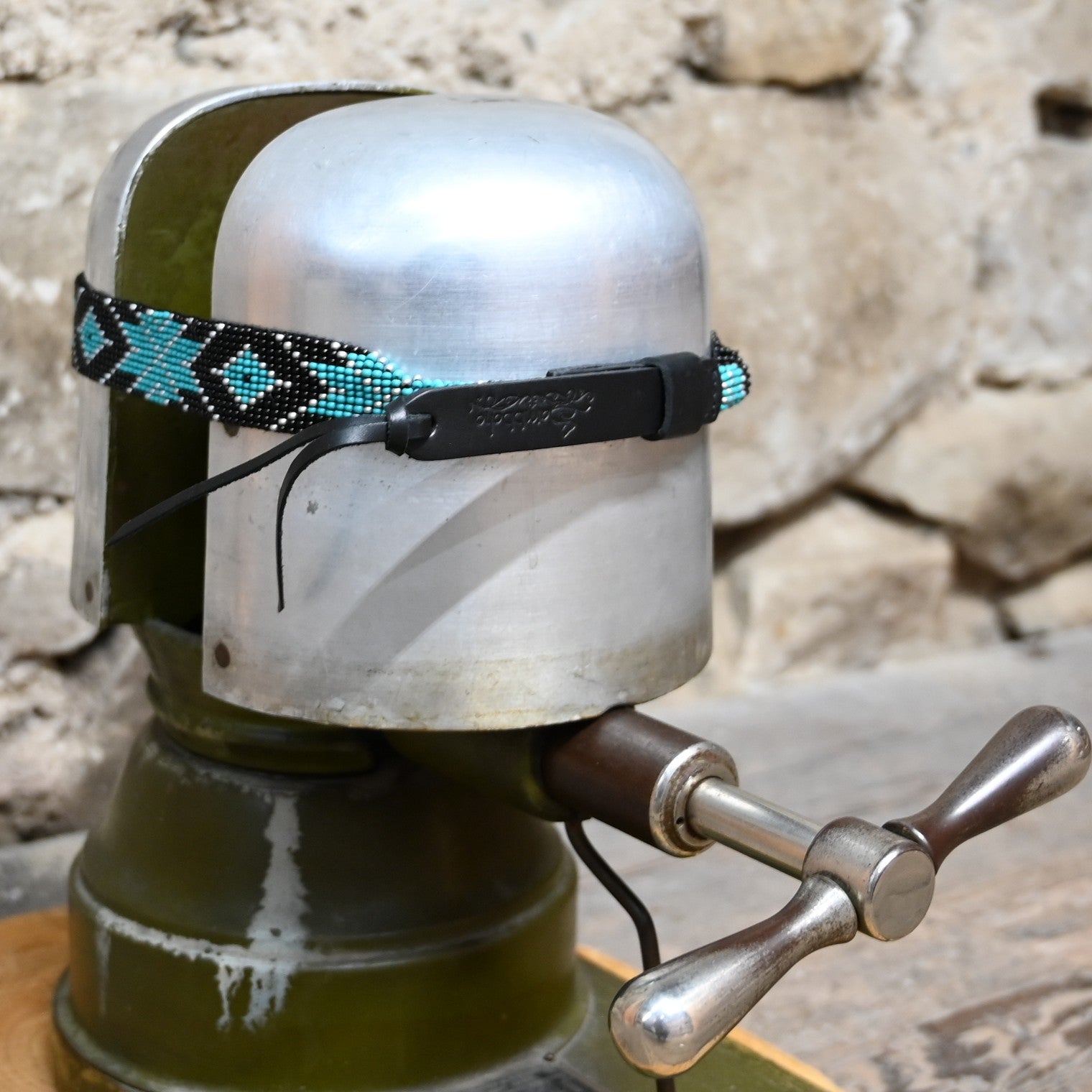 View of hat band