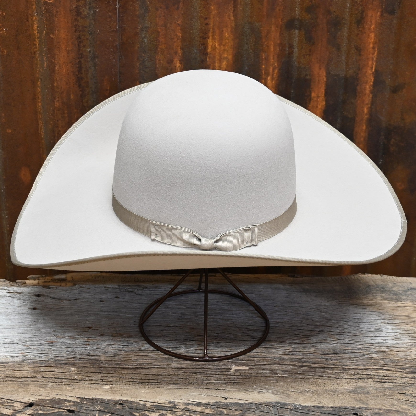 View of side of hat