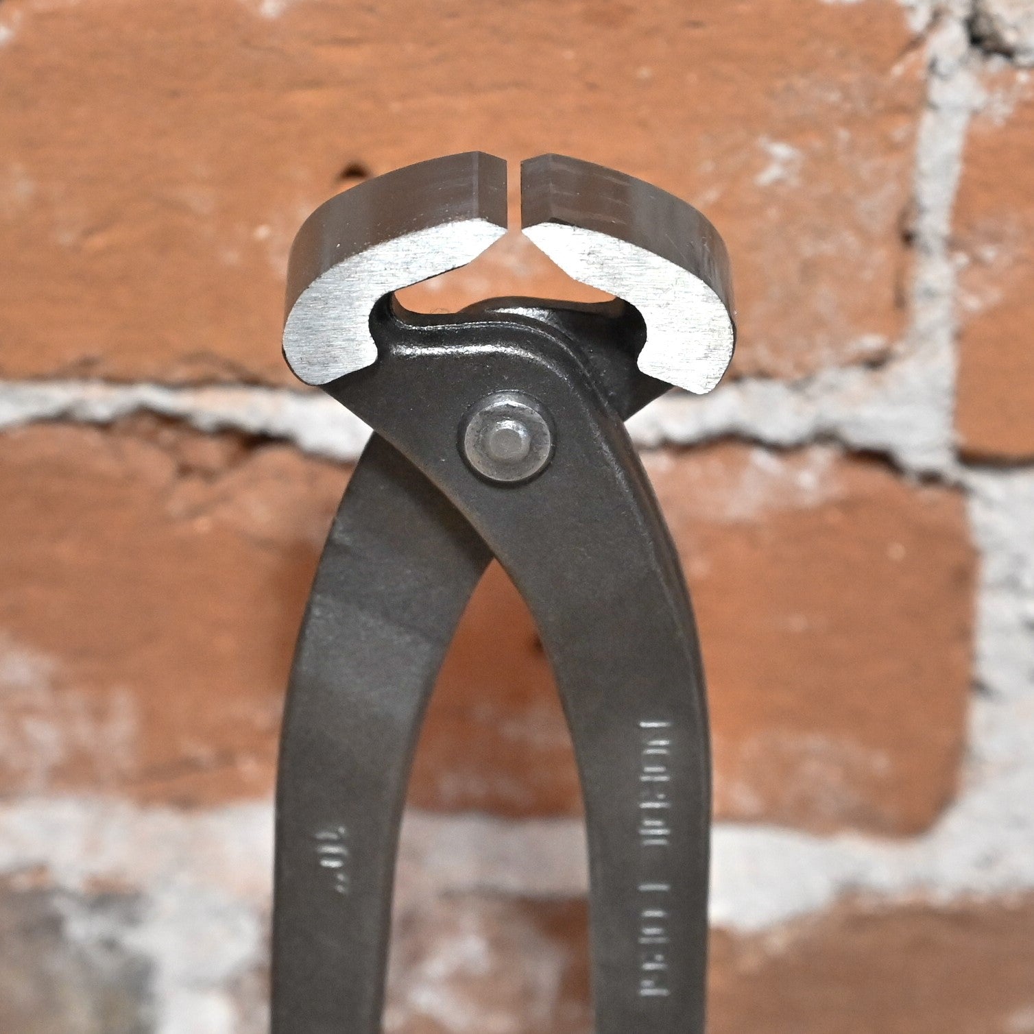 10" End Cutting Fab Construction Nipper view of close up