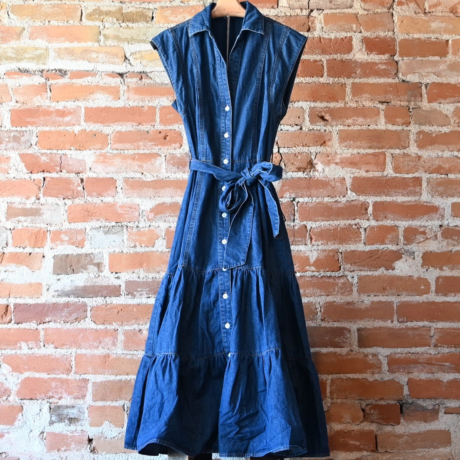 View of front of dress