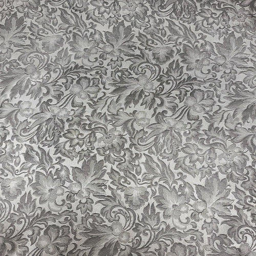 Cowboy Images Jacquard Silver Wild Rag 44x44