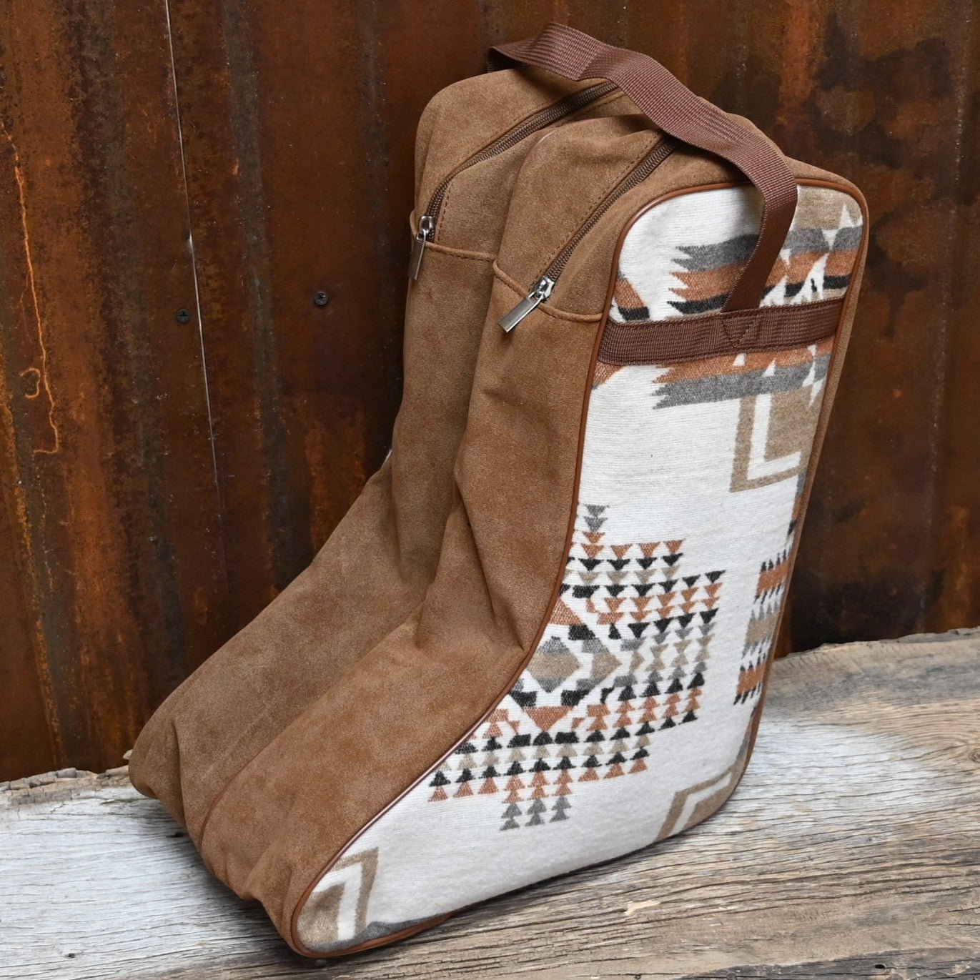 View of travel bag