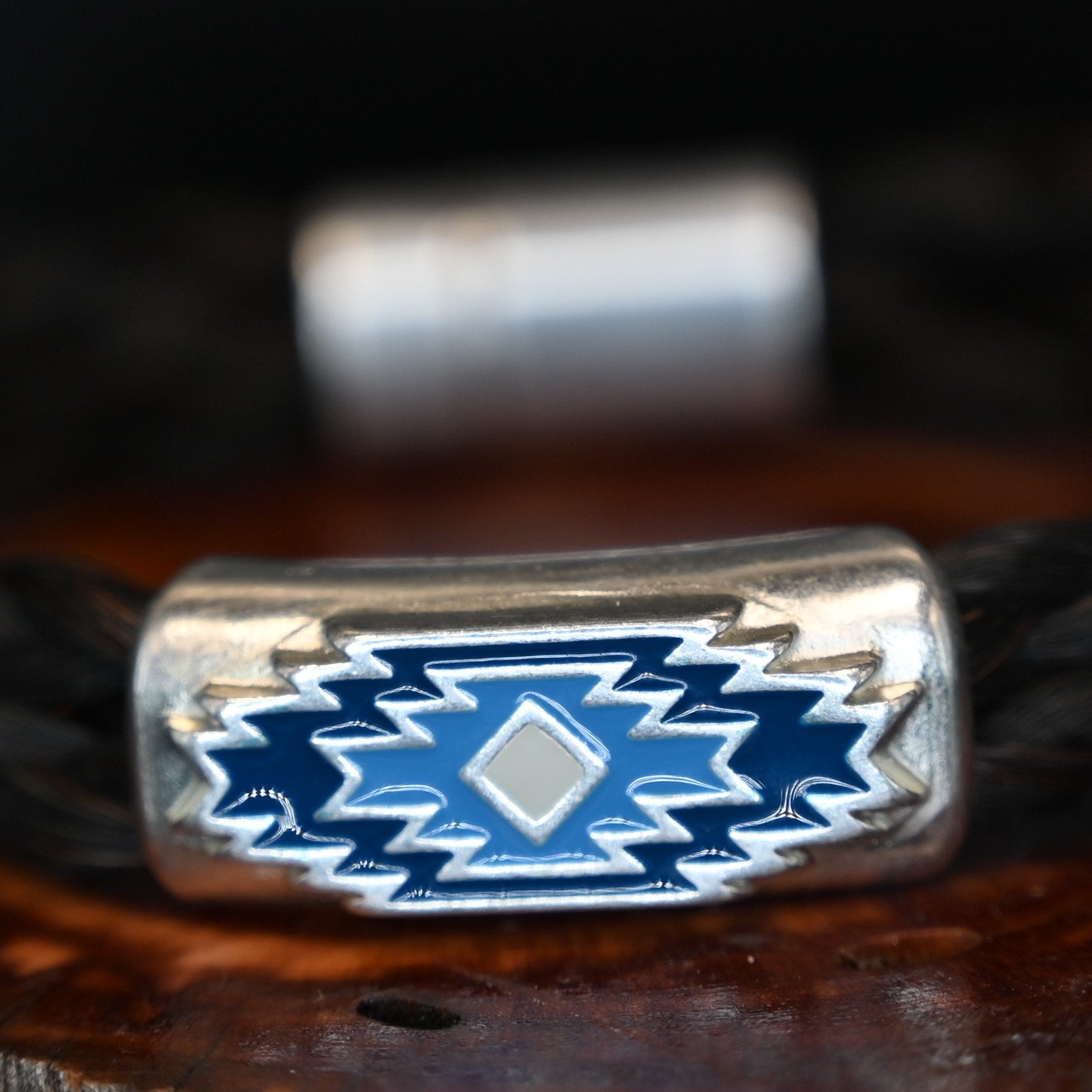Cowboy Coll. Prescott Magnetic Clasp Bracelet view of detail