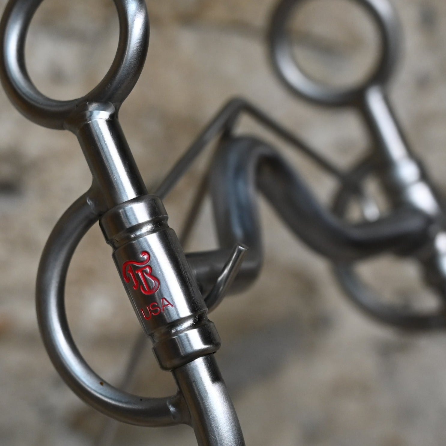 Tom Balding Advantage Short Medium Port Bit view of close up