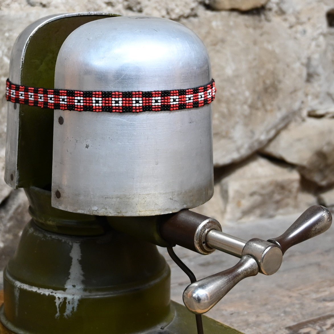 View of hat band