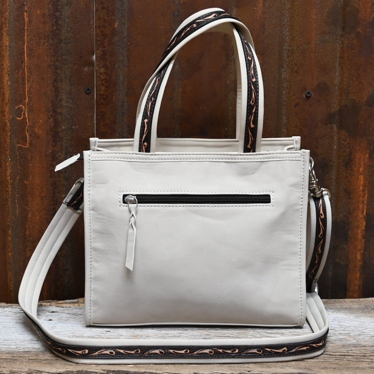 View of back of bag