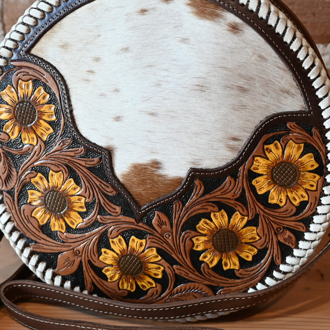 Myra Marigold Round Bag