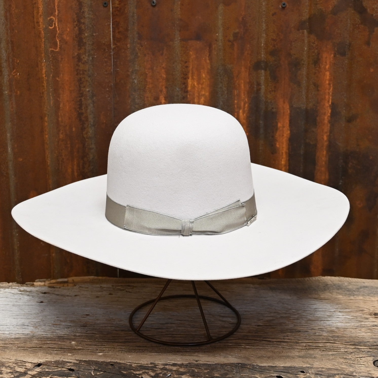 View of side of hat