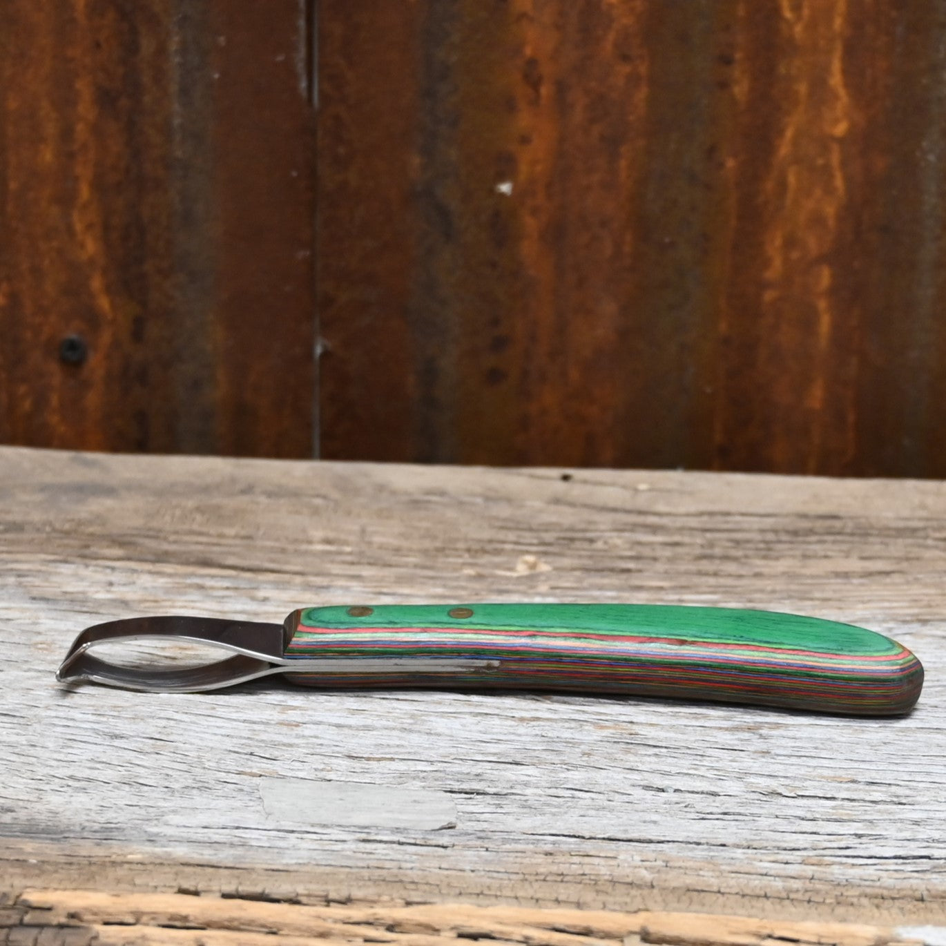View of knife