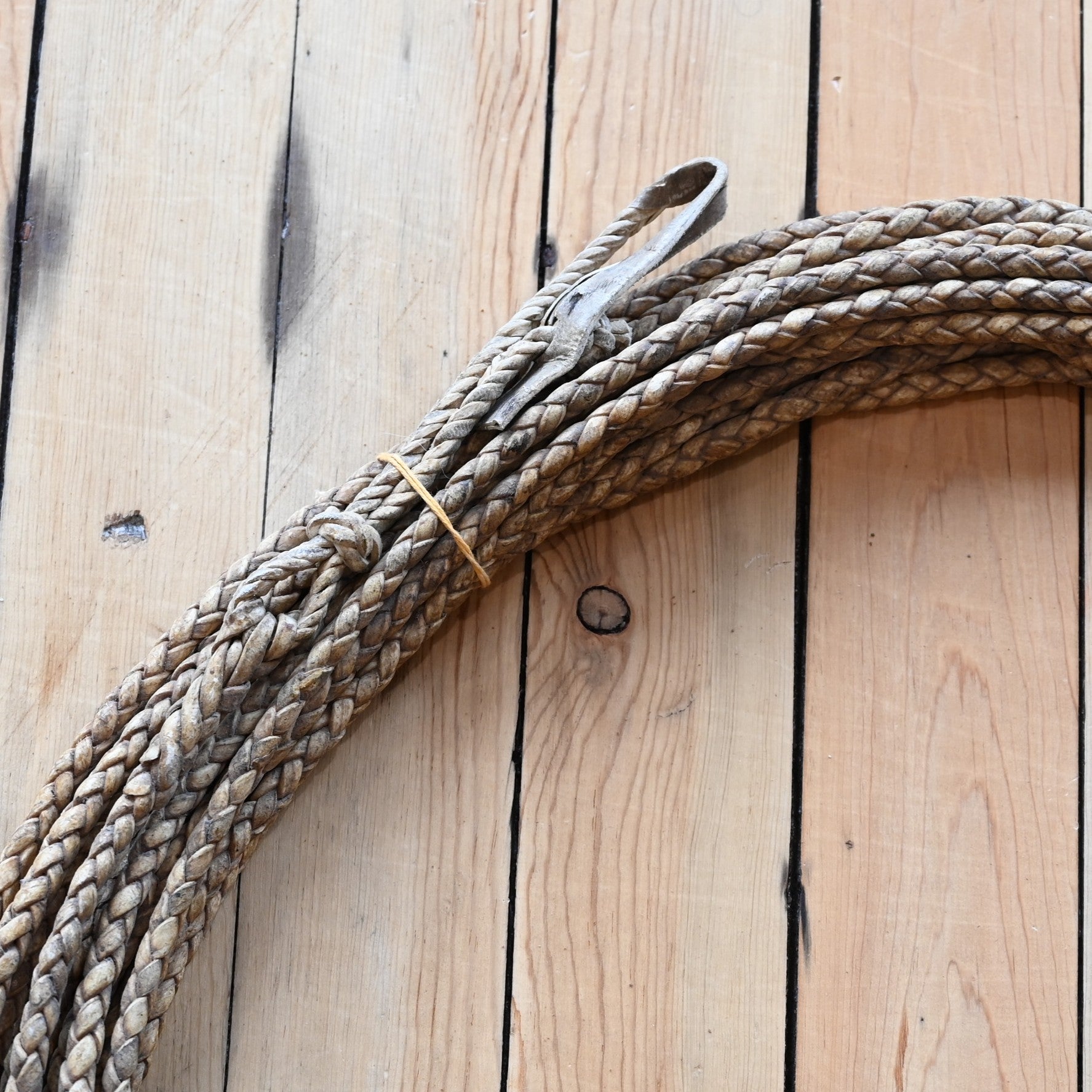 Traditional Rawhide Braiders 4 Plait Reata