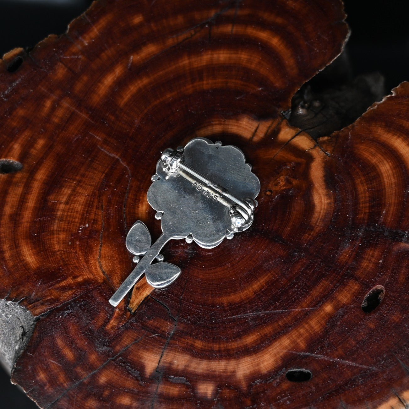 View of pin