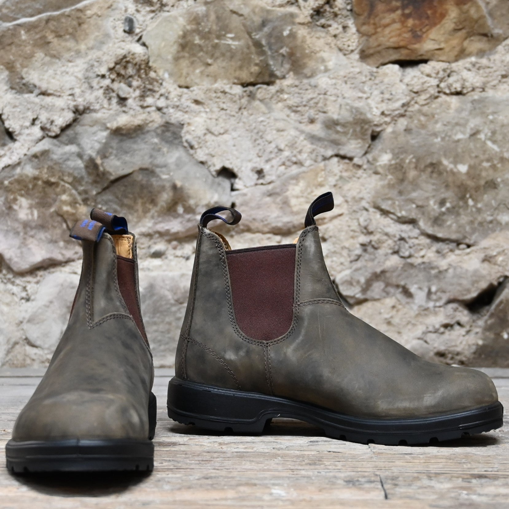 Blundstone Slip On Waterproof Thinsulate In Rustic Brown Atomic 79