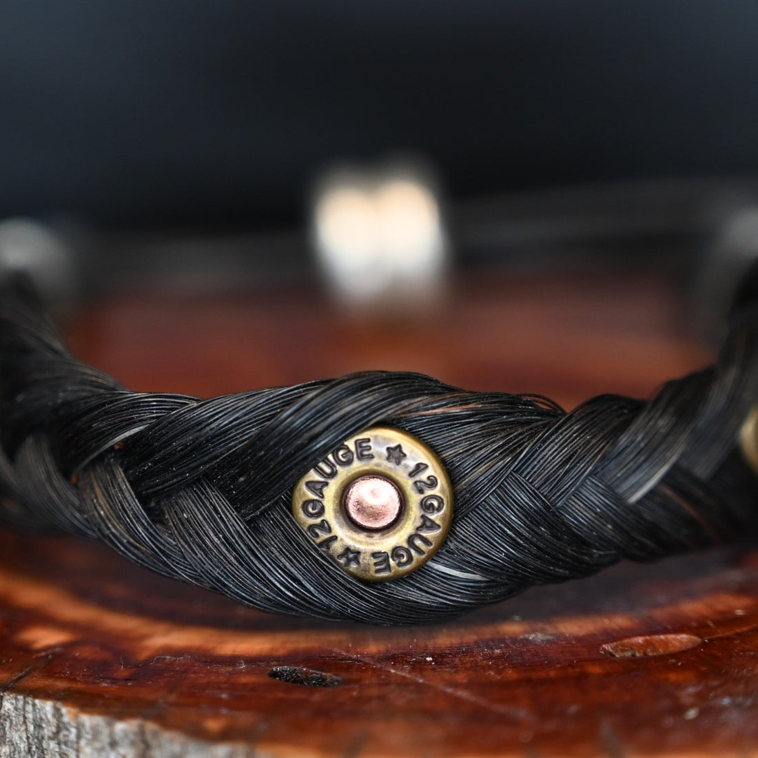 Cowboy Coll. Adjustable Shotgun Shell Bracelet view of detail