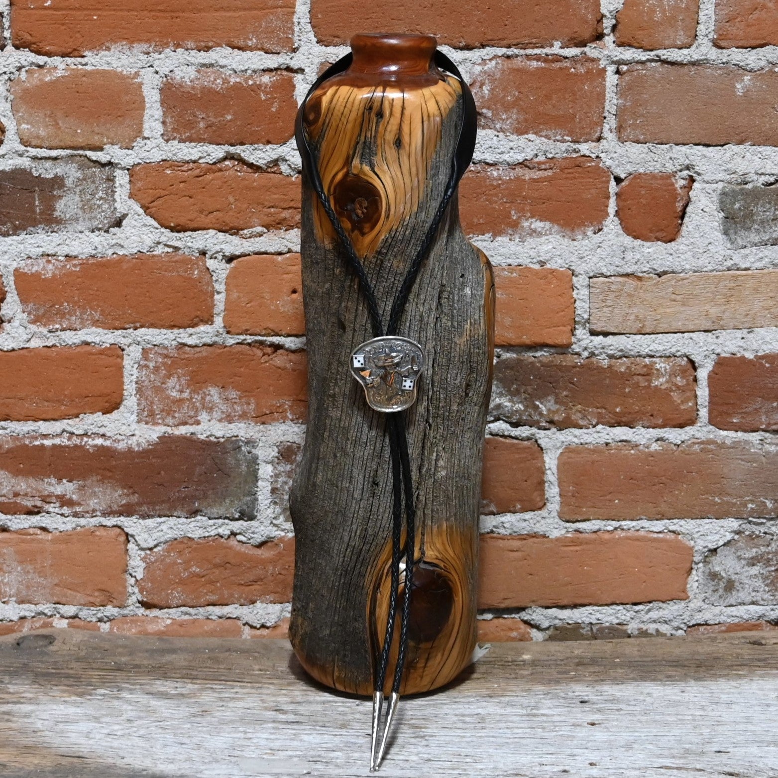 View of bolo tie