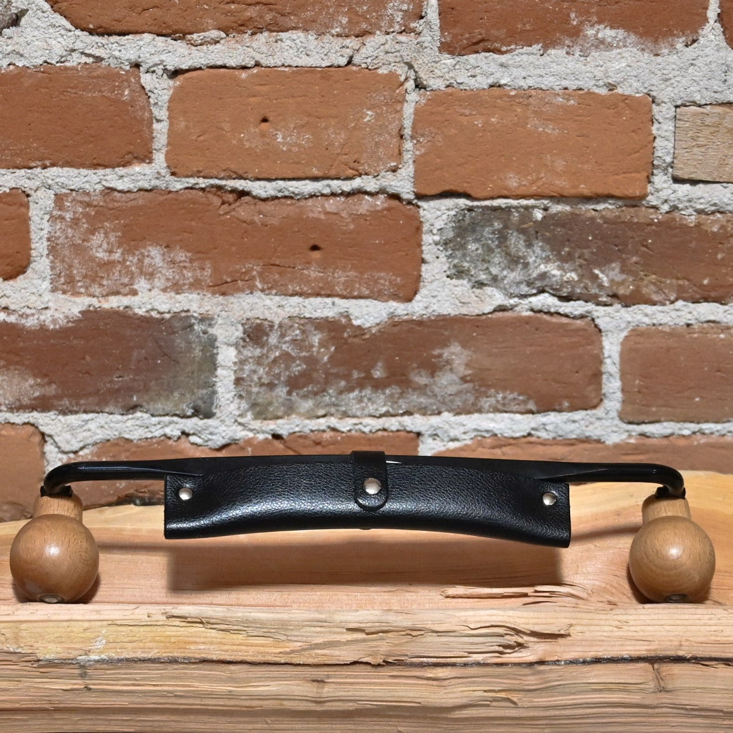 6" Convex Draw Knife W/Protective Cover view of sheath