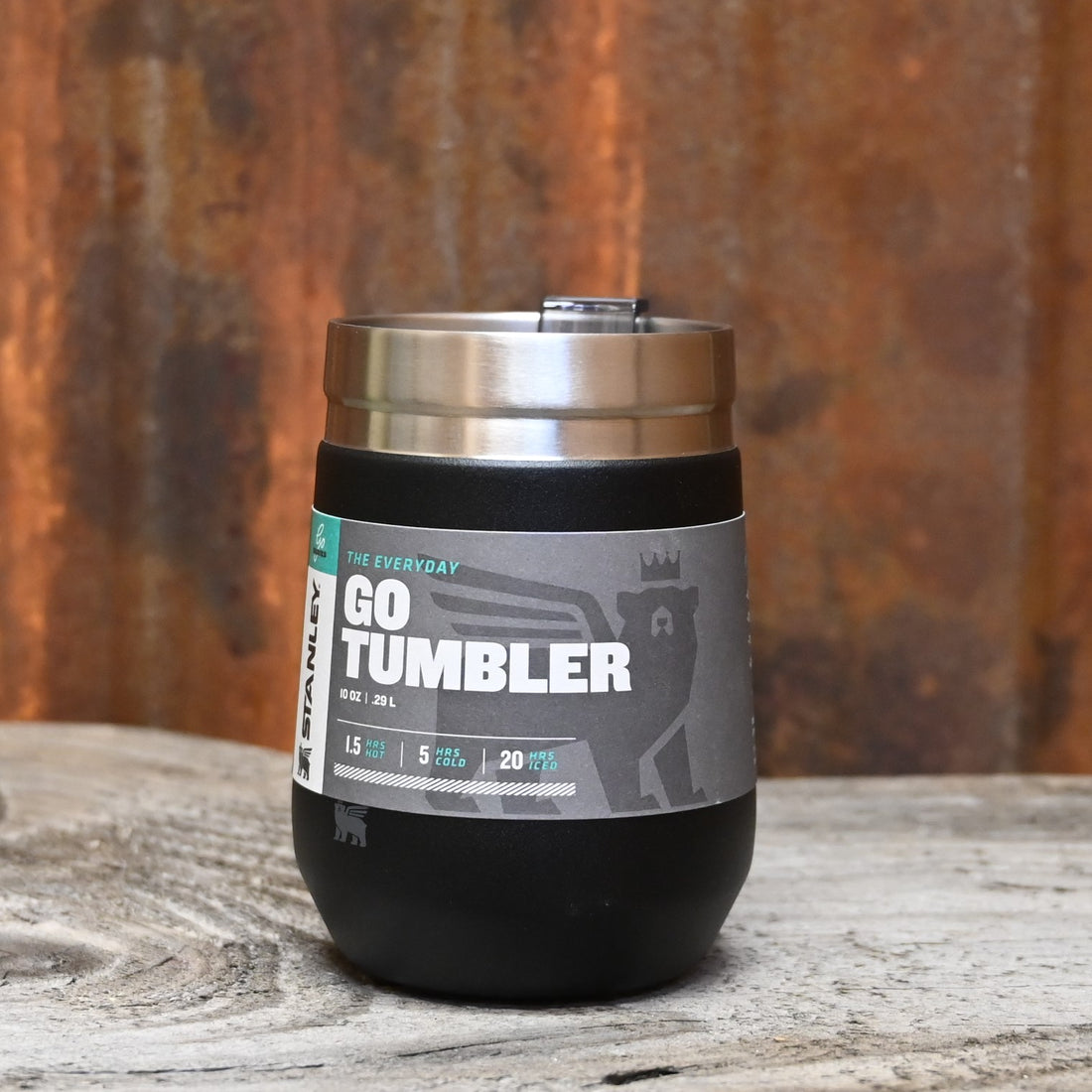 Stanley The Everyday Wine Tumbler in Matte Black view of tumbler