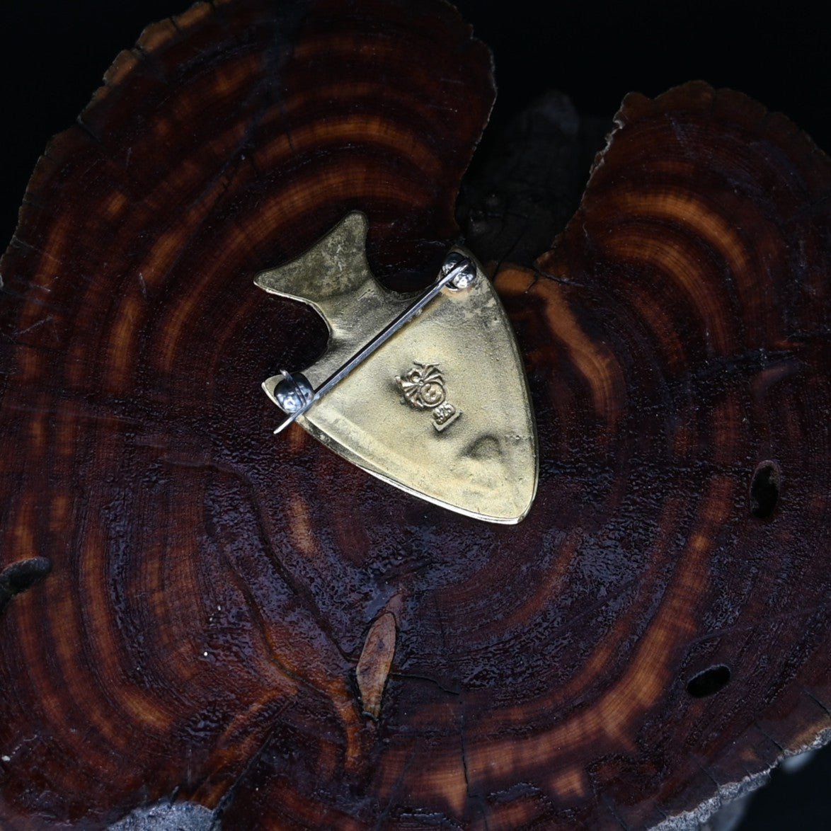 View of hat pin