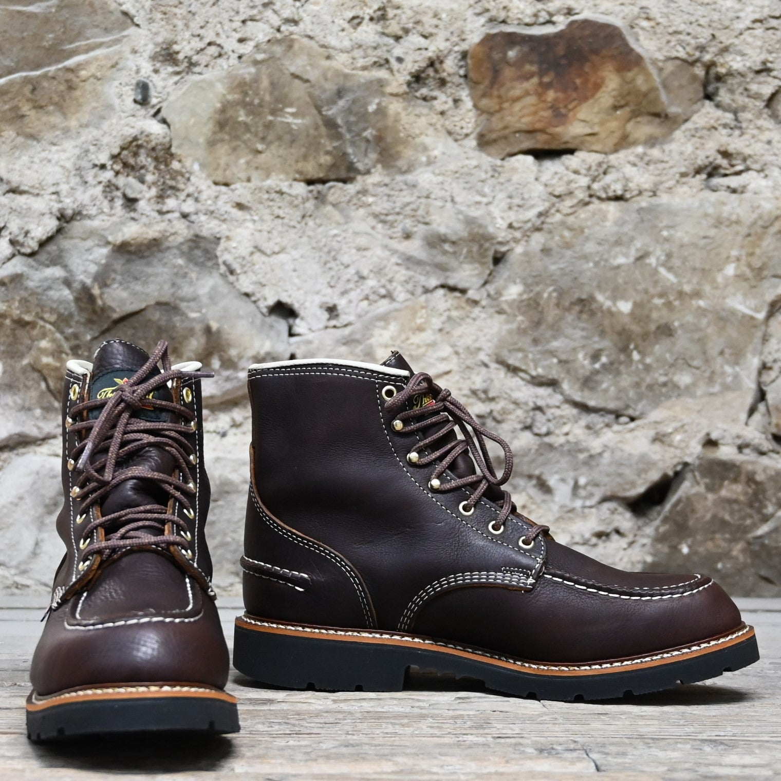 Motorcycle Boots Thorogood Crazy Horse Moc Toe Crazy Horse