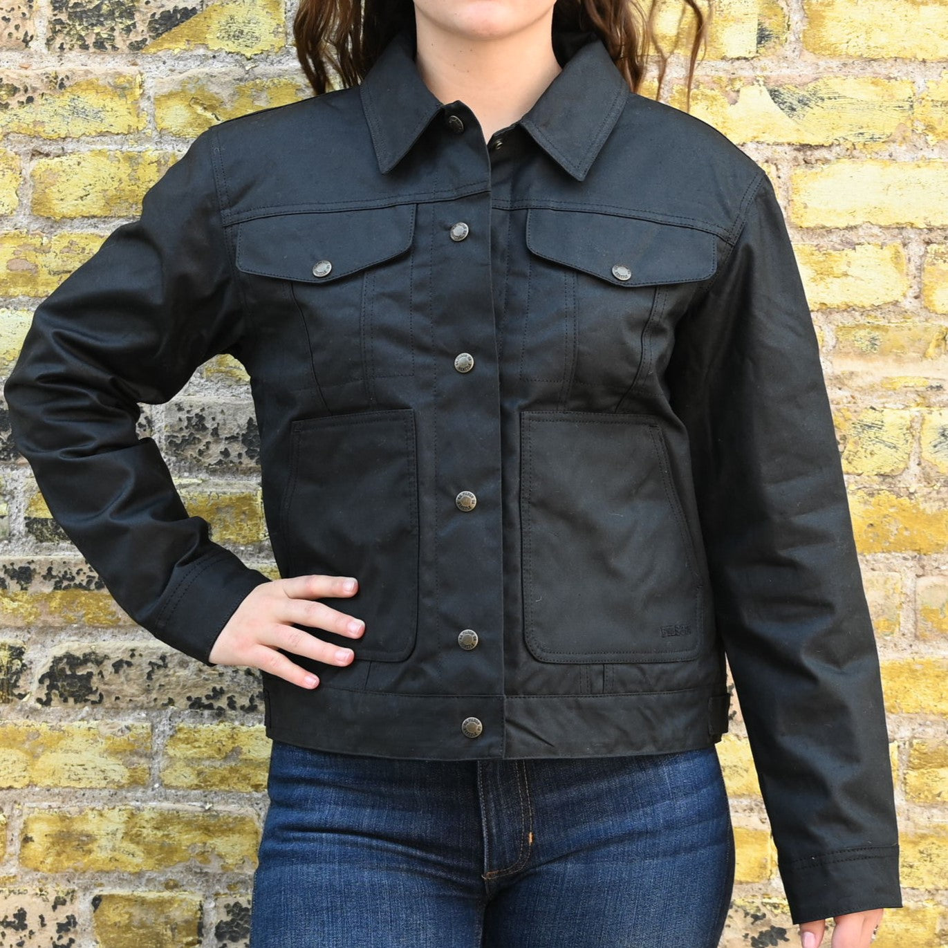 Filson Ladies Short Lined Cruiser – Black – Atomic 79