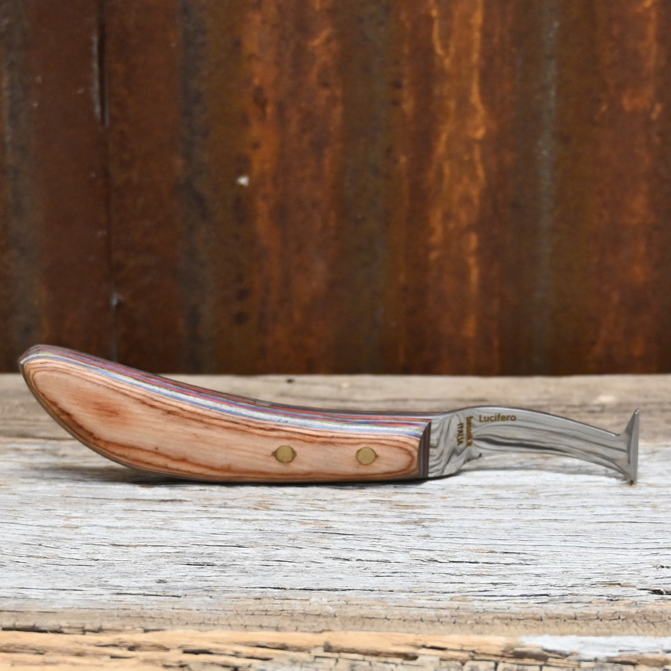 View of knife