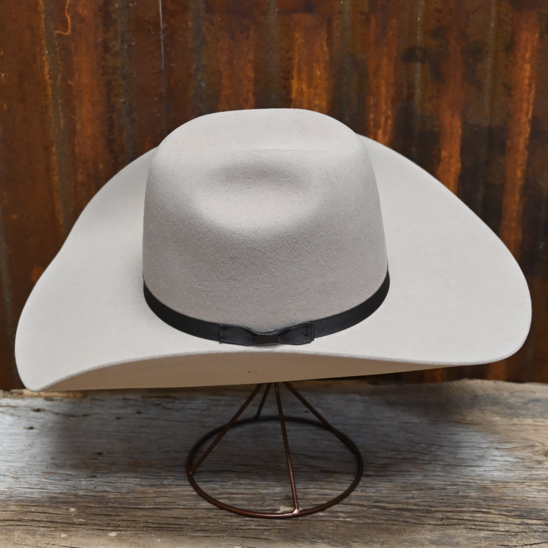 View of side of hat