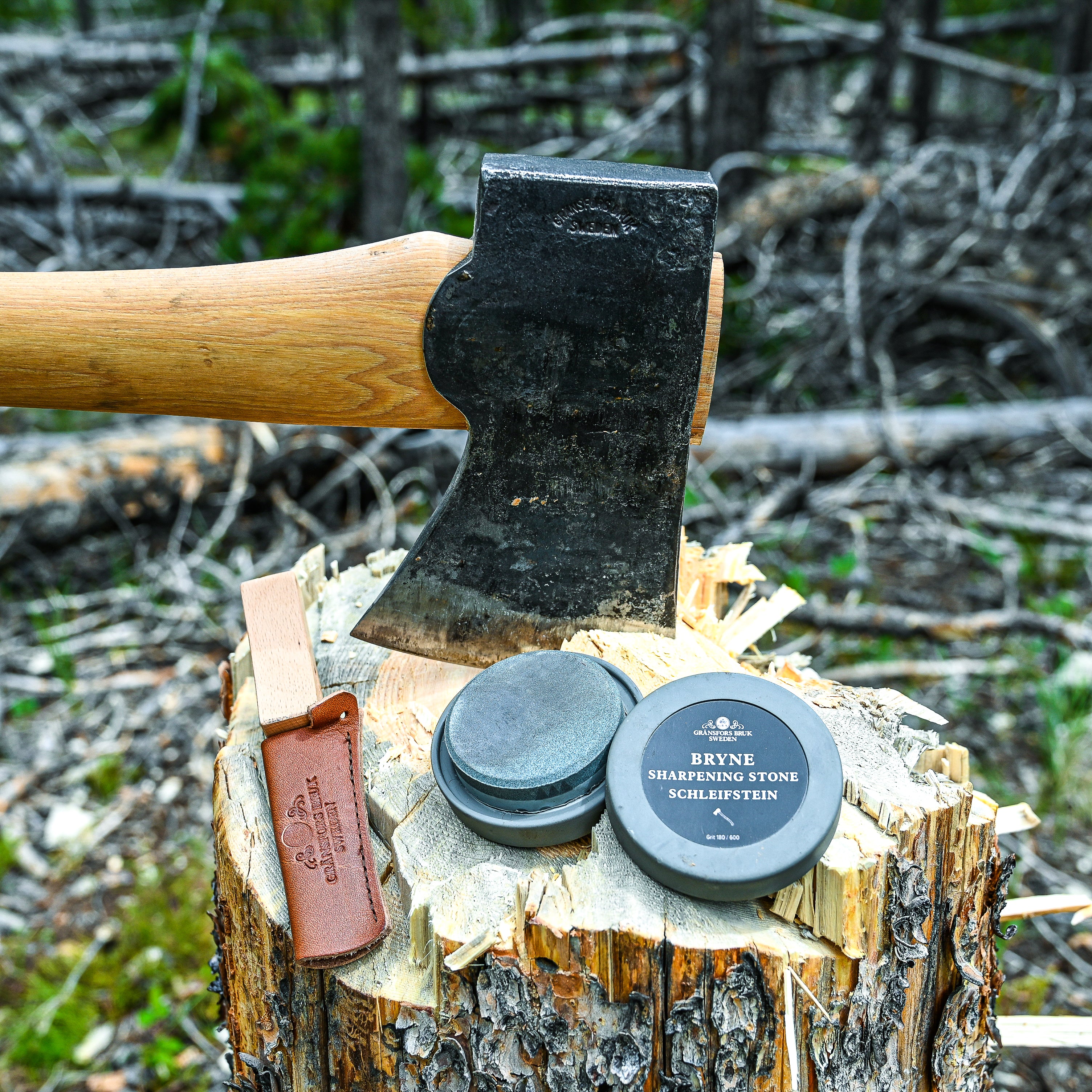 Sharpening your axe  Gränsfors Bruk Sweden