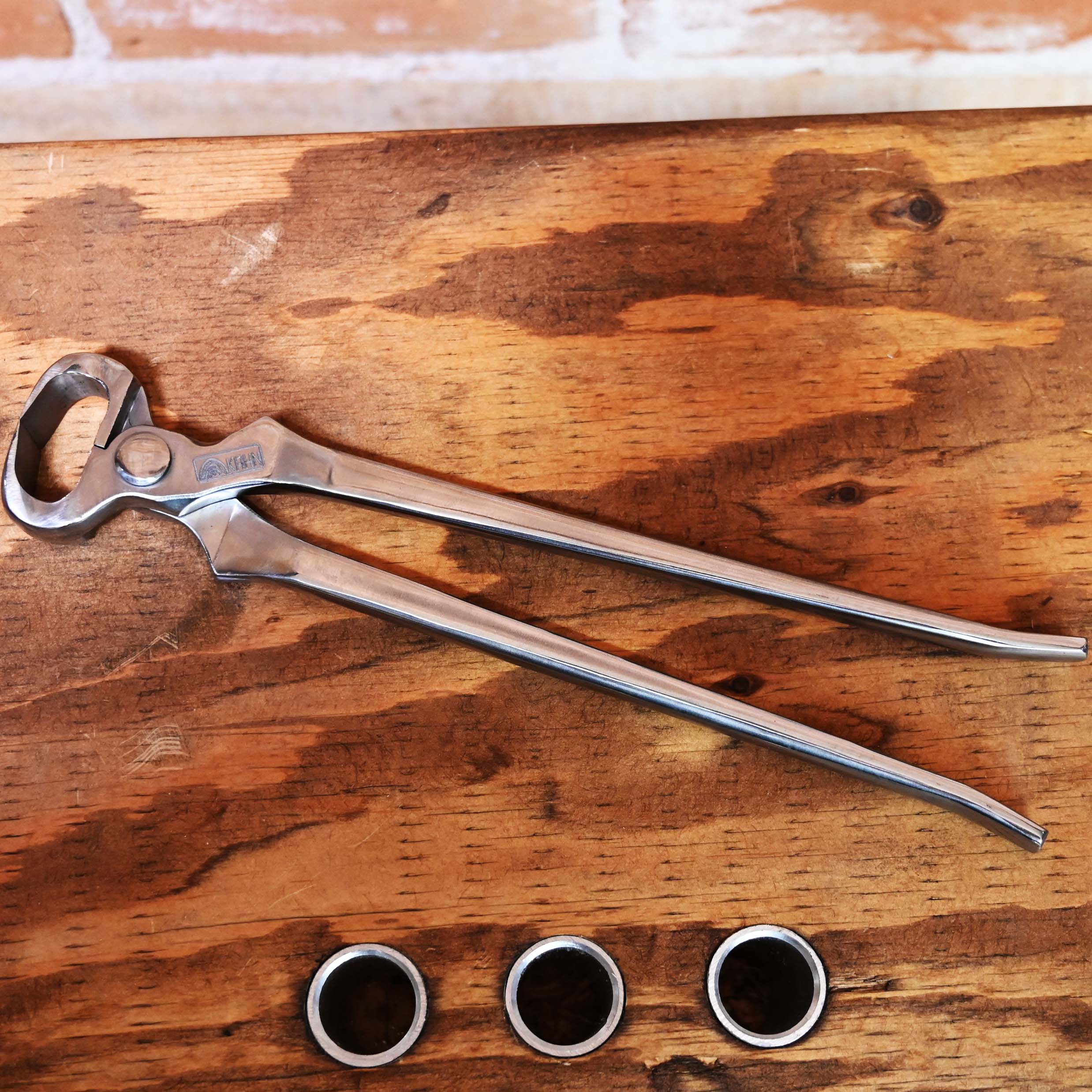 Kahn Forge 12" Hoof Nippers in 5140 Tool Forged Steel