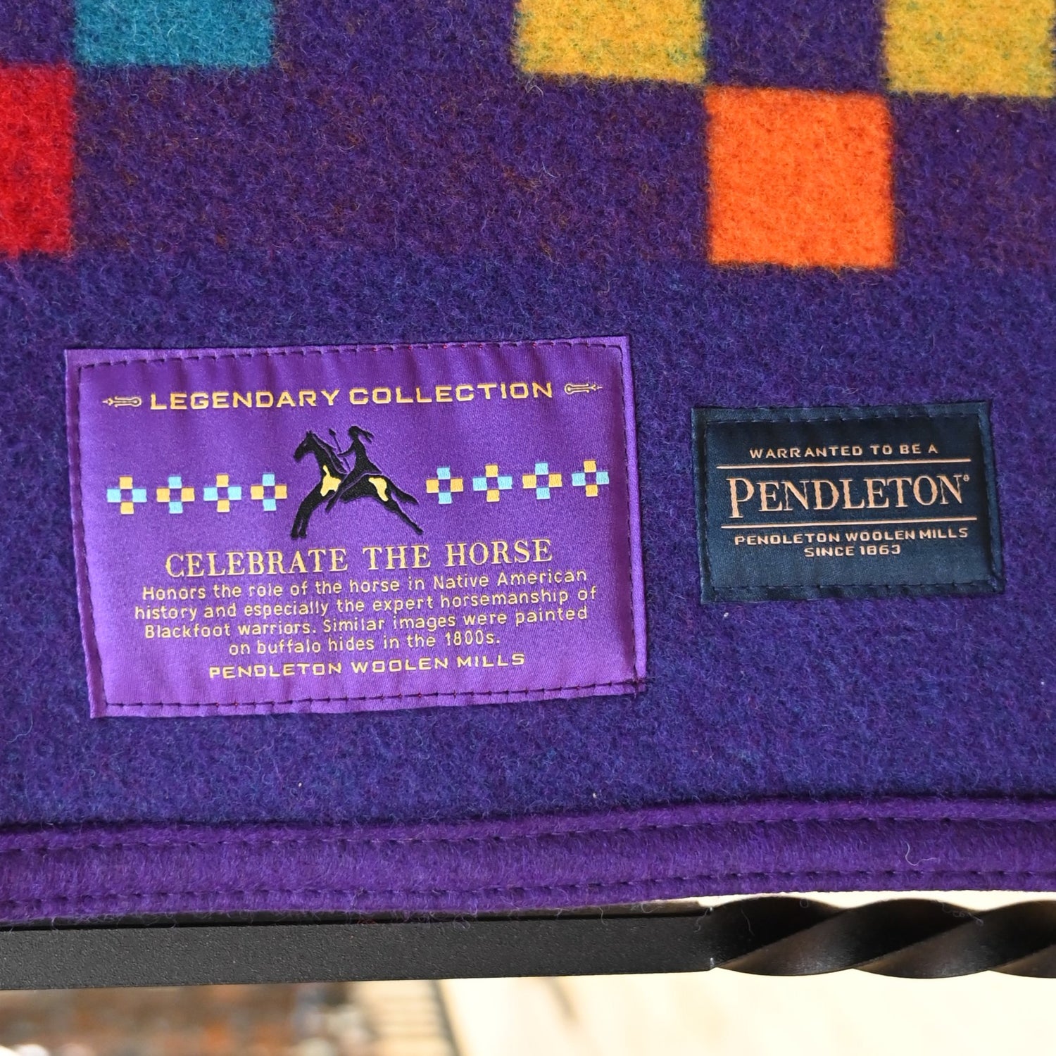 Pendleton Legendary Collection Jacquard Robe - Celebrate the Horse