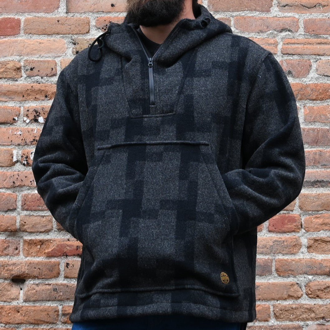 View of front of anorak