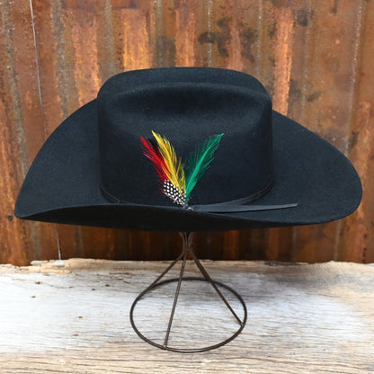 View of side of hat