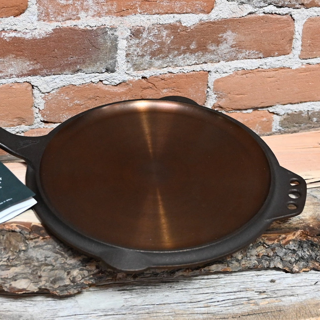 Smithey Ironware No. 10 Flat Top Griddle view of top