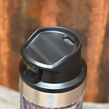 Stanley Trigger-Action Travel Mug in Country DNA view of mouthpiece