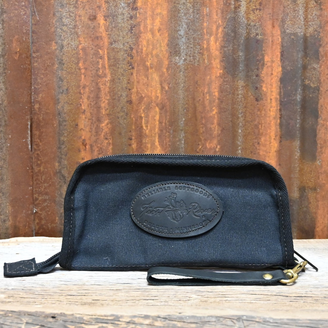 North Shore Clutch in Heritage Black view of clutch