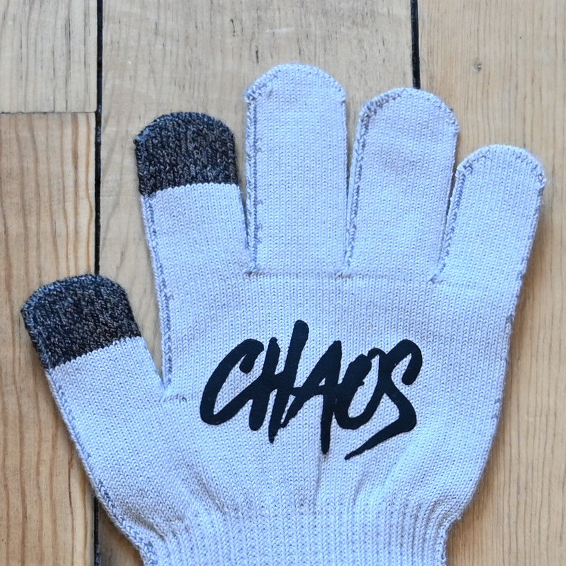View of Cowboy Cordage Kids Glove in Gray.