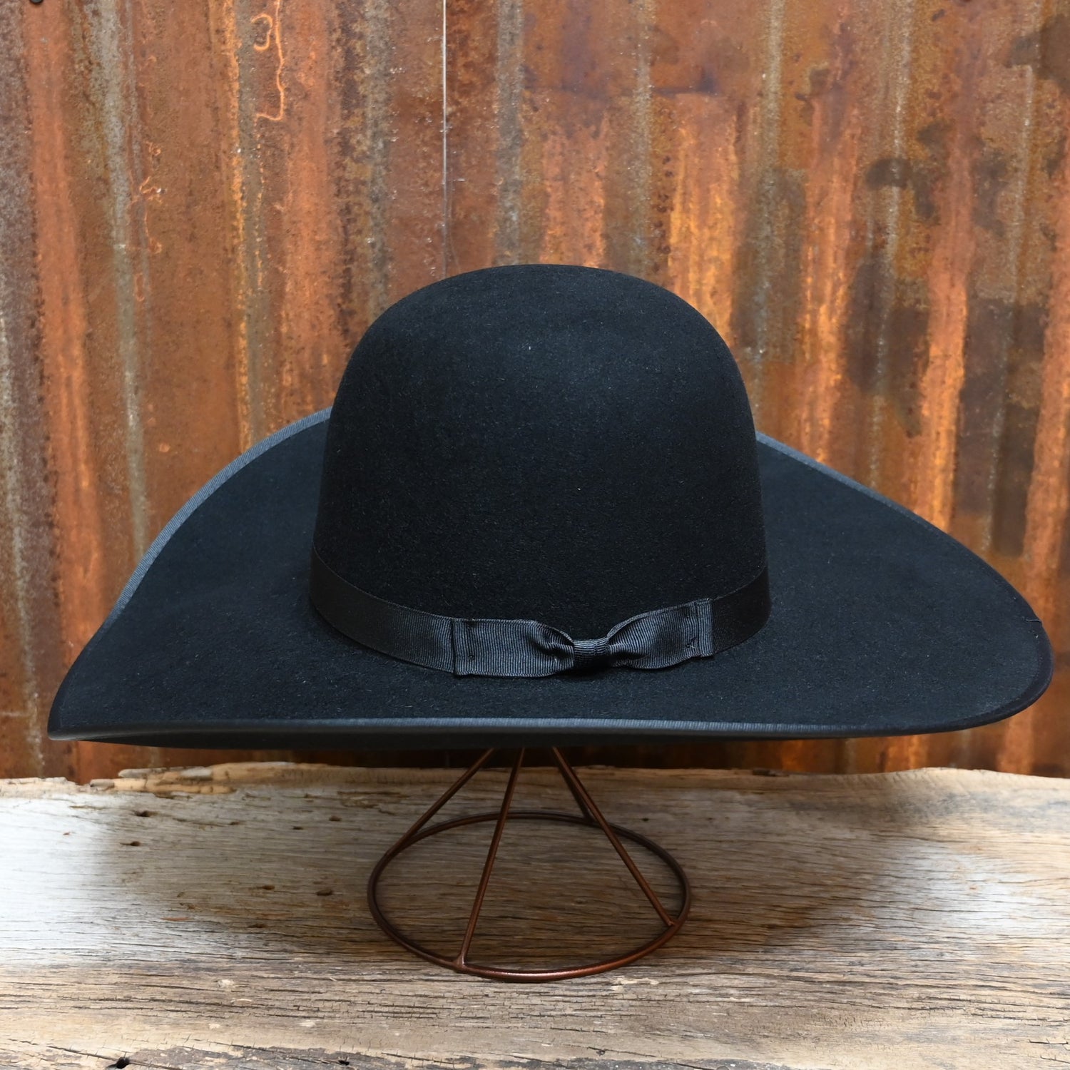 View of side of hat