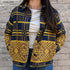 Filson – Ladies Blanket Wool Overshirt (Flower Blanket Plaid / Bronze Brown)