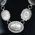 Vintage 7 Concho Convertible Chain Necklace front view of necklace