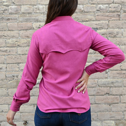 View of back of shirt